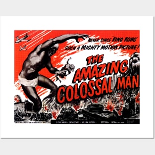 Classic Science Fiction Movie Poster - Amazing Colossal Man Posters and Art